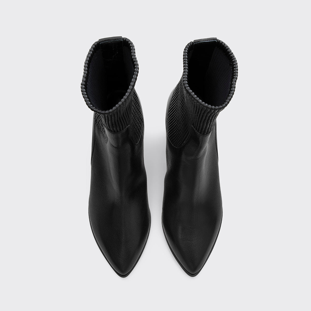 Pierre Hardy BOTTINES RODEO, cuir de chèvre grainé noir, vue 2