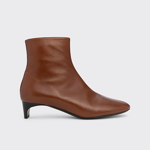 Pierre Hardy BOTTINES CLAUDE, cuir de chevreau noisette