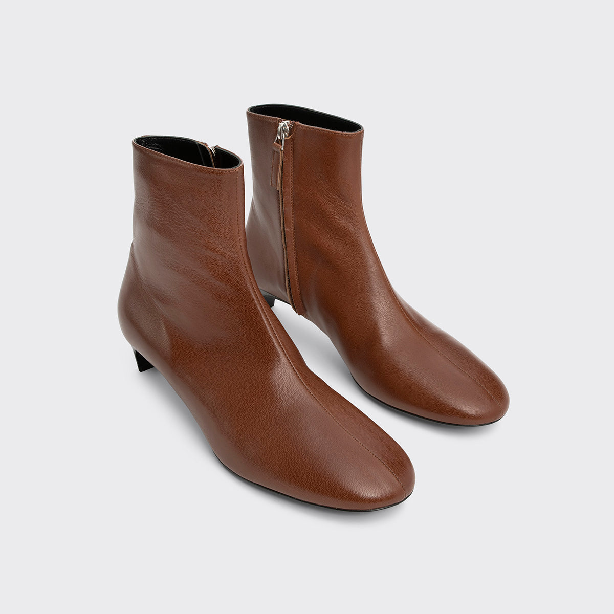 Pierre Hardy BOTTINES CLAUDE, cuir de chevreau noisette, vue 5