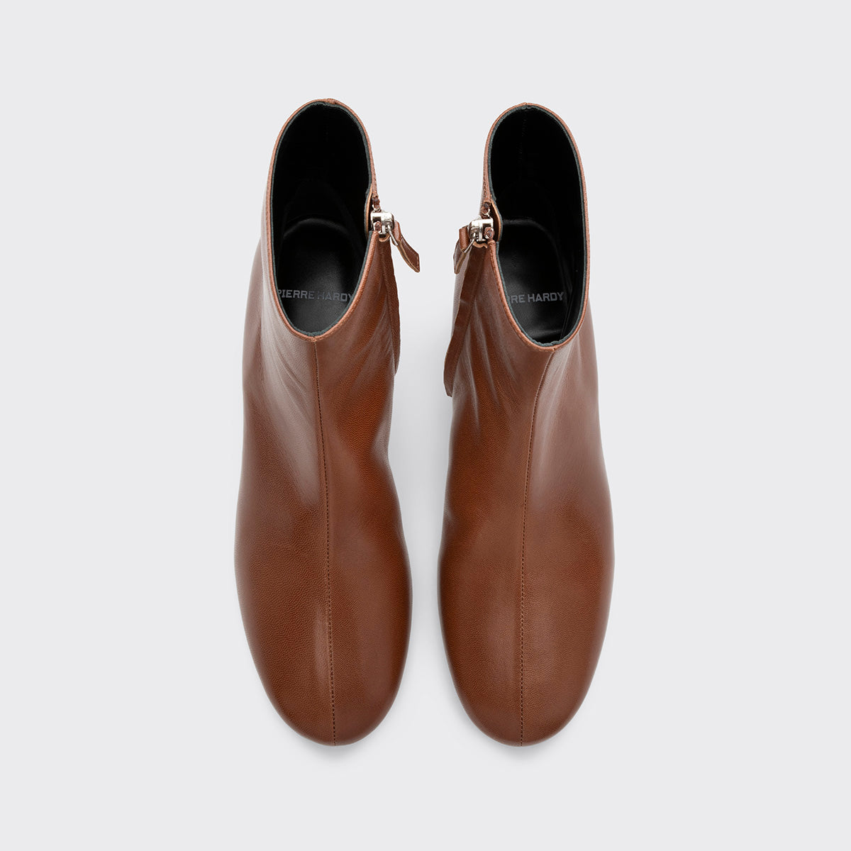 Pierre Hardy BOTTINES CLAUDE, cuir de chevreau noisette, vue 2