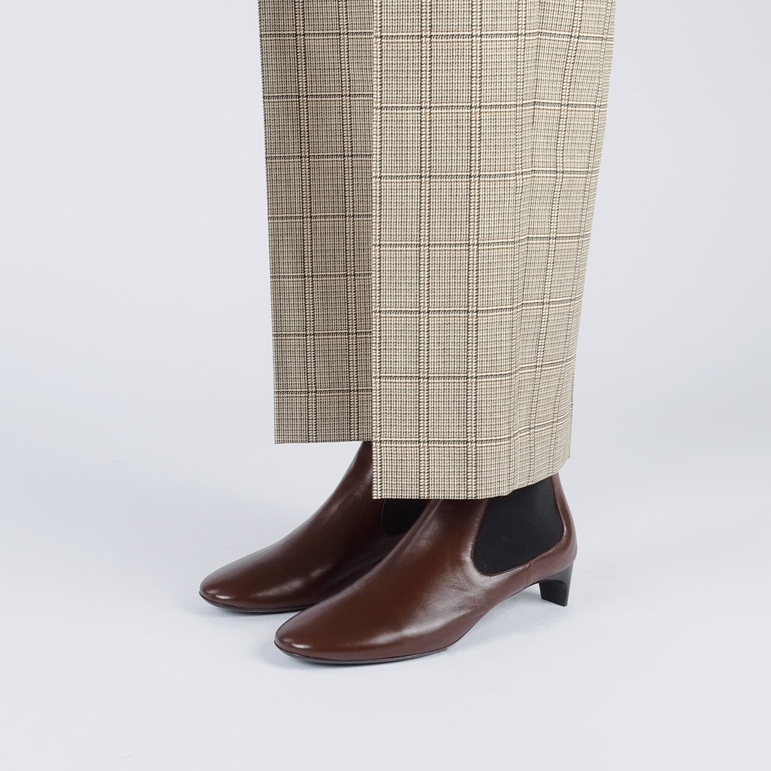 Pierre Hardy BOTTINES CLAUDE, cuir de chevreau noisette, vue 4