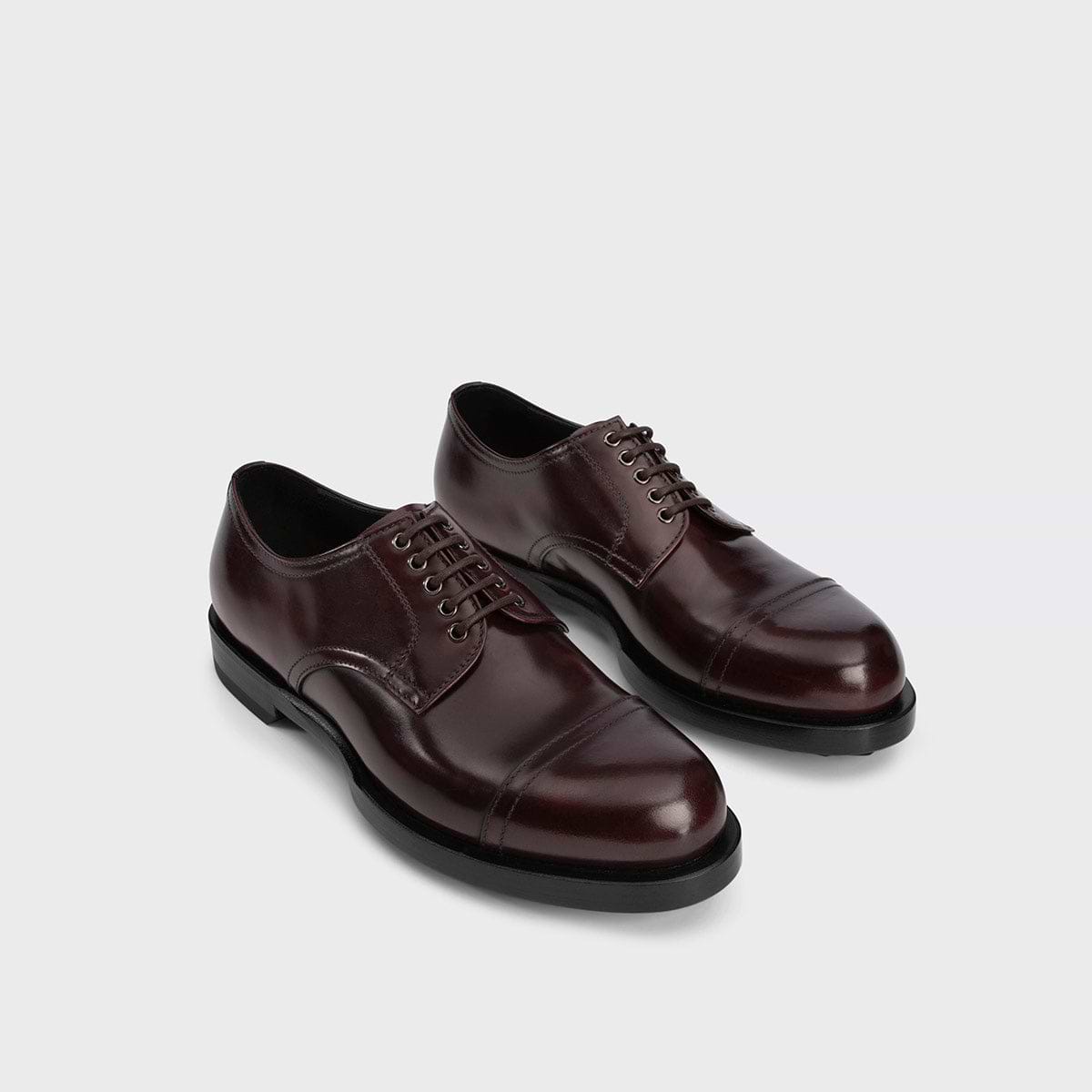 Pierre Hardy DERBY RALPH, cuir de veau bordeaux, vue 7