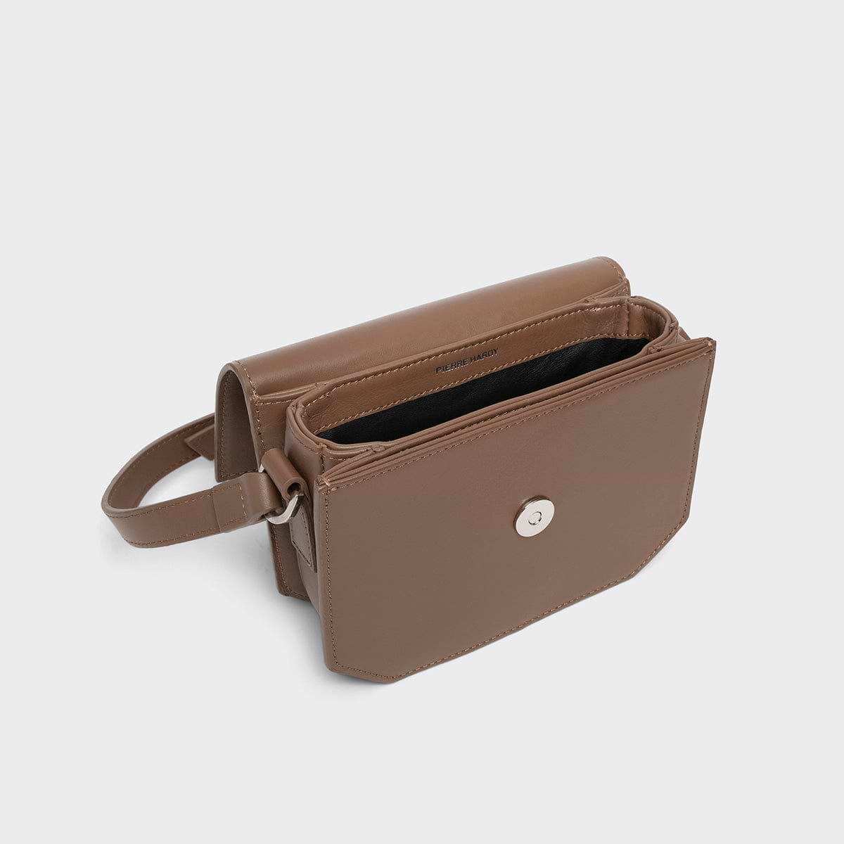 Pierre Hardy SAC À MAIN MINI PRISM, cuir de veau camel, vue 3