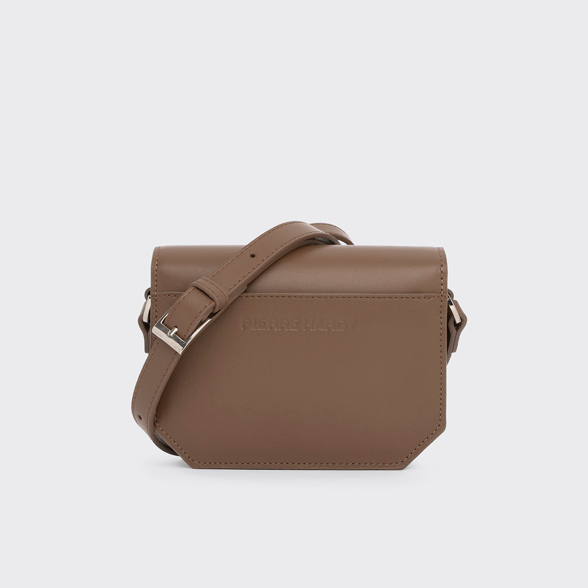 Pierre Hardy SAC À MAIN MINI PRISM, cuir de veau camel, vue 7