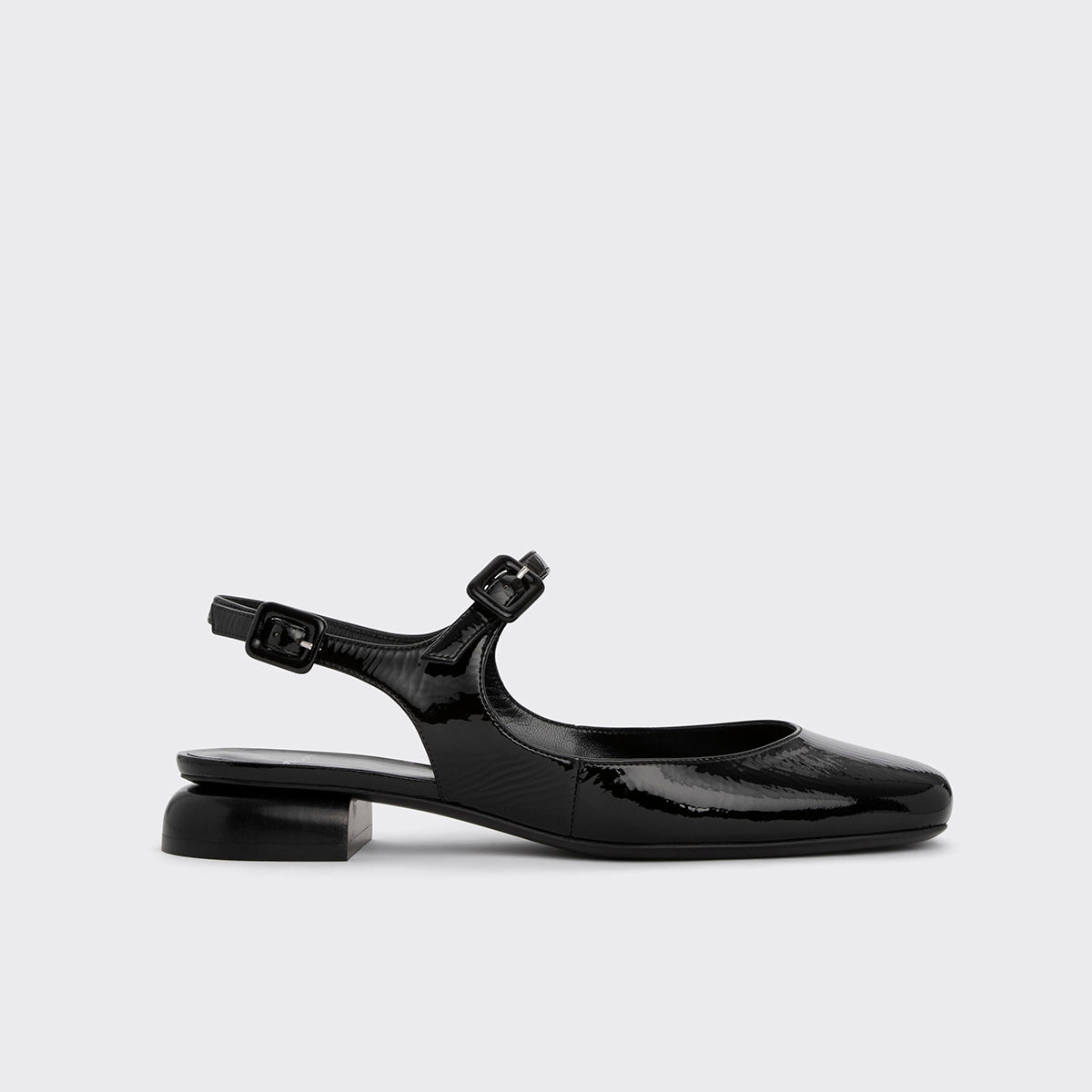 Pierre Hardy MARIANNE BIBA, black patent kidskin