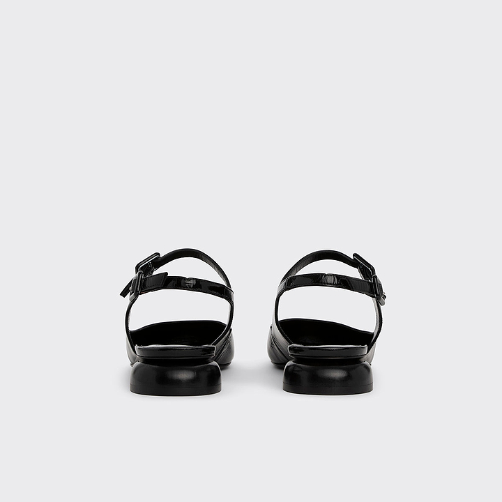 Pierre Hardy MARIANNE BIBA, black patent kidskin, vue 8