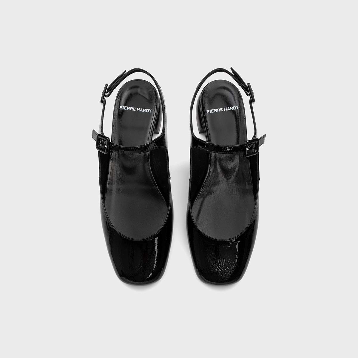 Pierre Hardy MARIANNE BIBA, black patent kidskin, vue 3