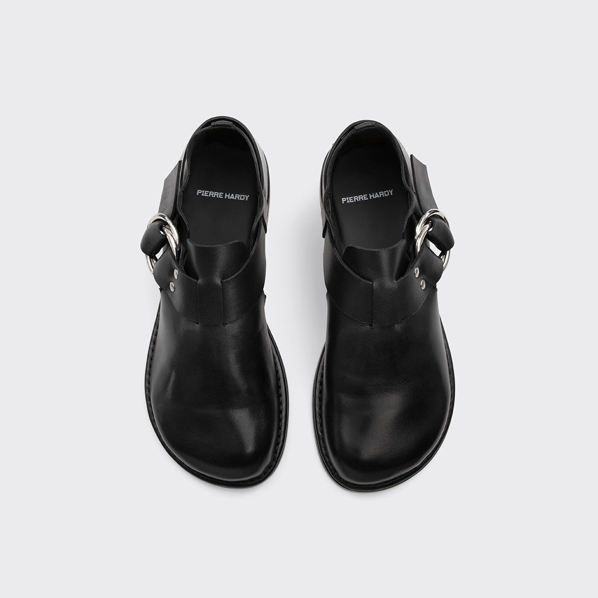 Pierre Hardy MOCASSIN NIRVANA, cuir de veau noir, vue 2