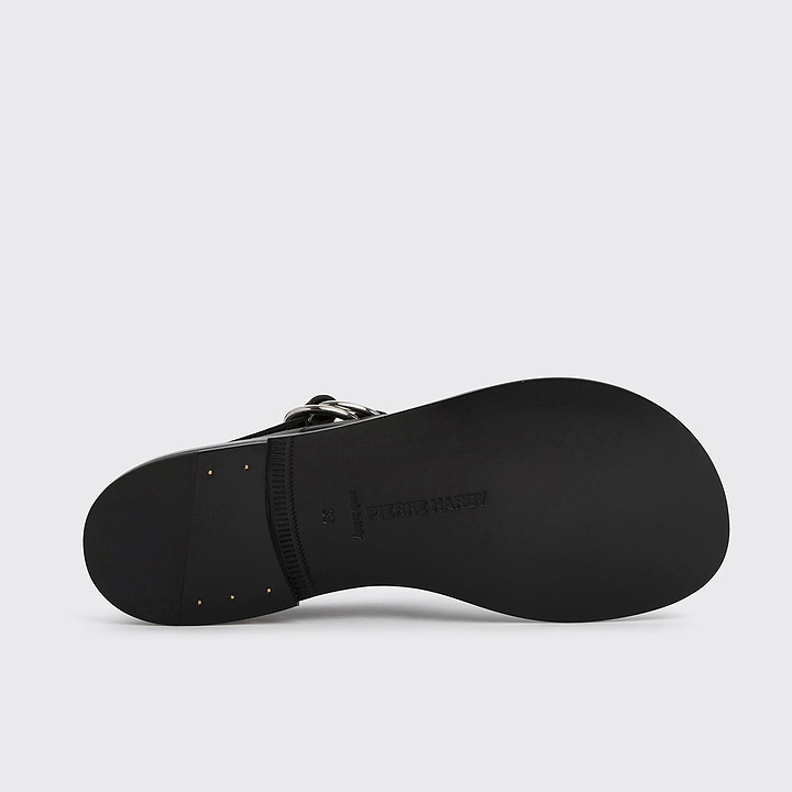 Pierre Hardy MOCASSIN NIRVANA, cuir de veau noir, vue 6