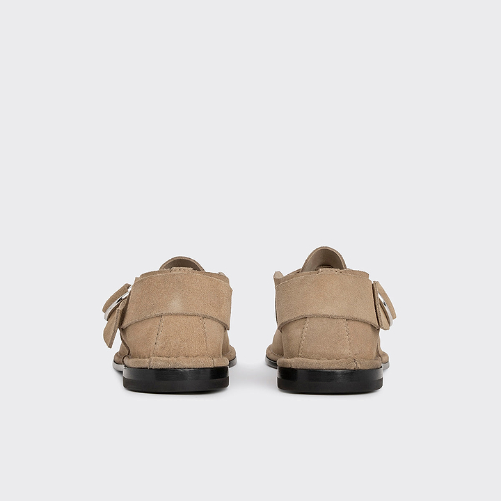 Pierre Hardy MOCASSIN NIRVANA, veau velours sable, vue 5