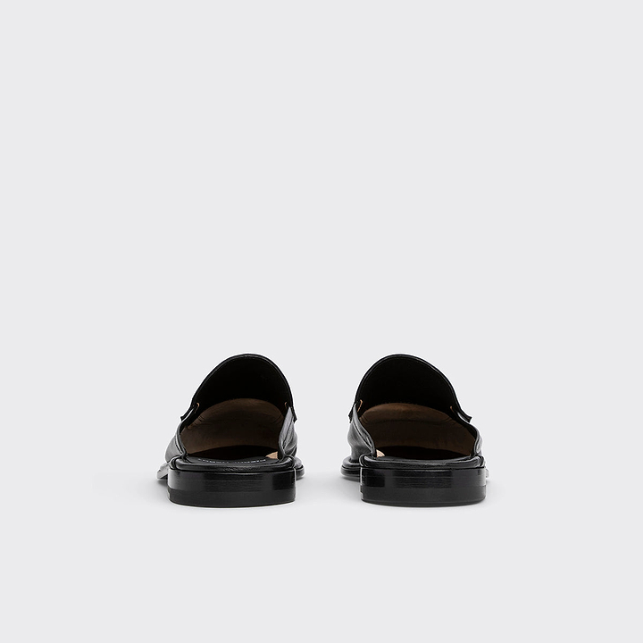 Pierre Hardy MULE NOTO, cuir de kangourou noir, vue 9