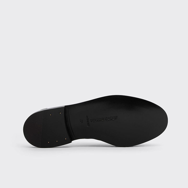 Pierre Hardy MULE NOTO, cuir de kangourou noir, vue 8