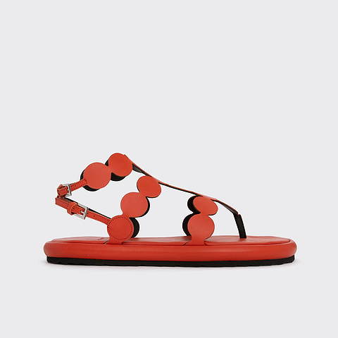 Pierre Hardy ANTIC BULLES SANDAL, sun calfskin