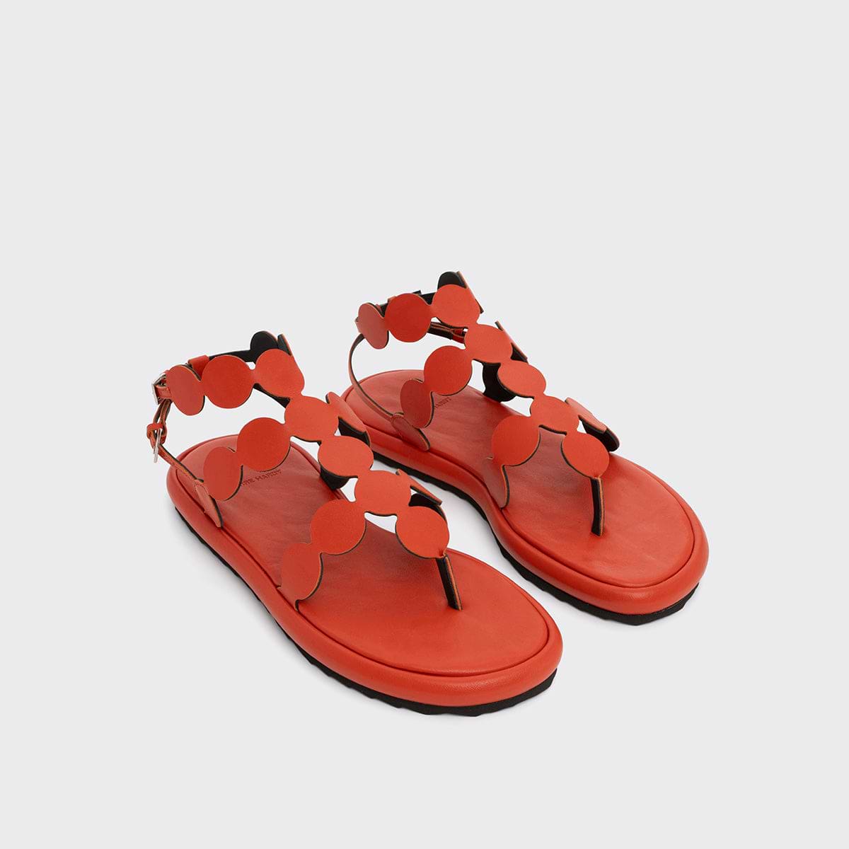 Pierre Hardy ANTIC BULLES SANDAL, sun calfskin, vue 6