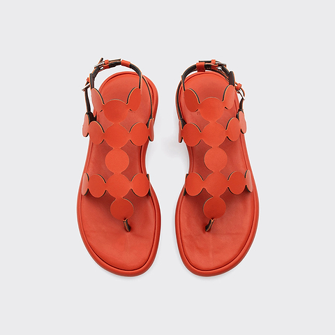 Pierre Hardy ANTIC BULLES SANDAL, sun calfskin, vue 2