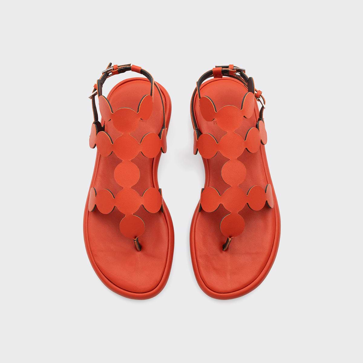 Pierre Hardy ANTIC BULLES SANDAL, sun calfskin, vue 3