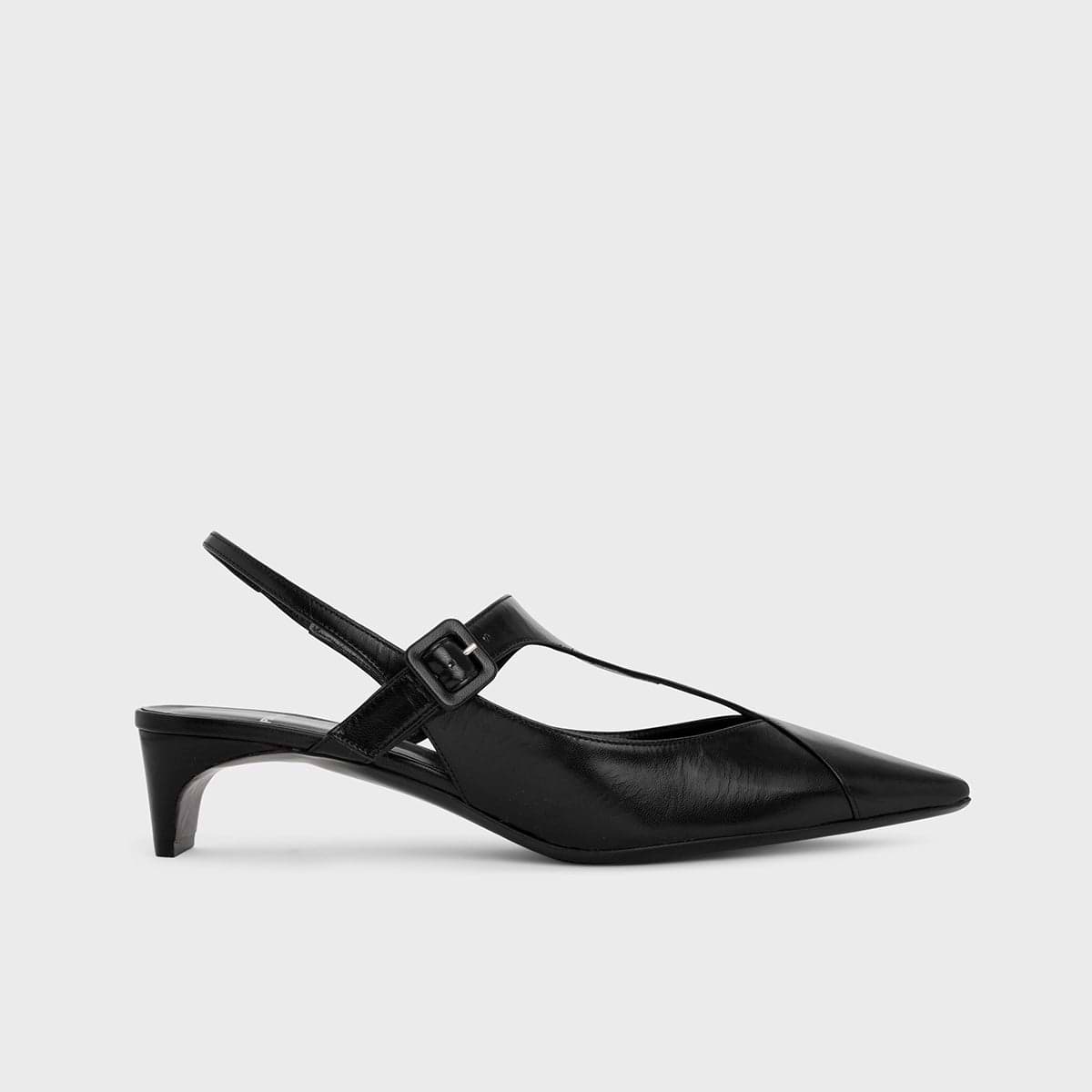 Pierre Hardy ESCARPIN SLINGBACK EDDIE, cuir de chevreau noir