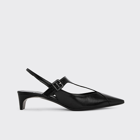 Pierre Hardy ESCARPIN SLINGBACK EDDIE, cuir de chevreau noir