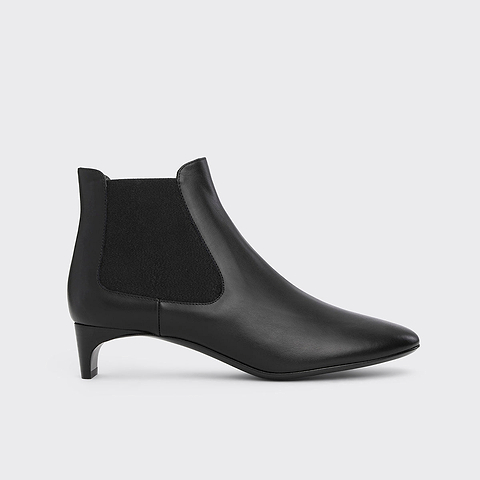 Pierre Hardy BOTTINES CHELSEA CLAUDE, cuir de veau noir