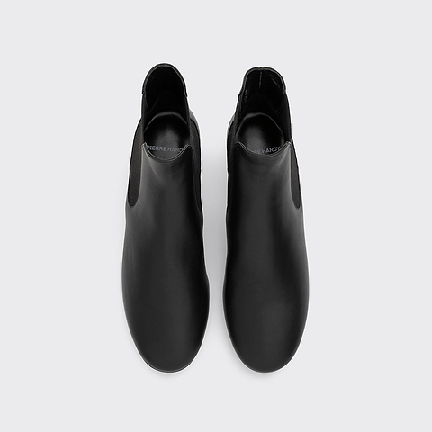 Pierre Hardy BOTTINES CHELSEA CLAUDE, cuir de veau noir, vue 2