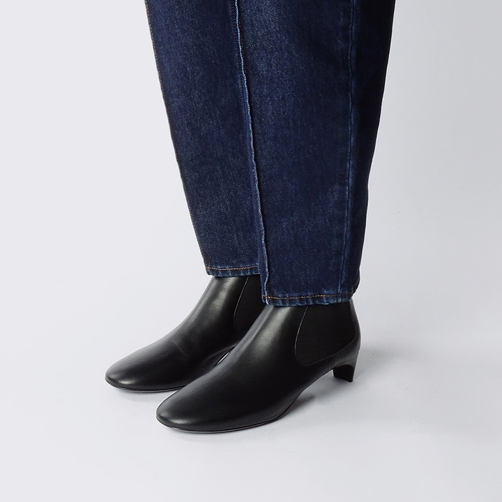 Pierre Hardy BOTTINES CHELSEA CLAUDE, cuir de veau noir, vue 5
