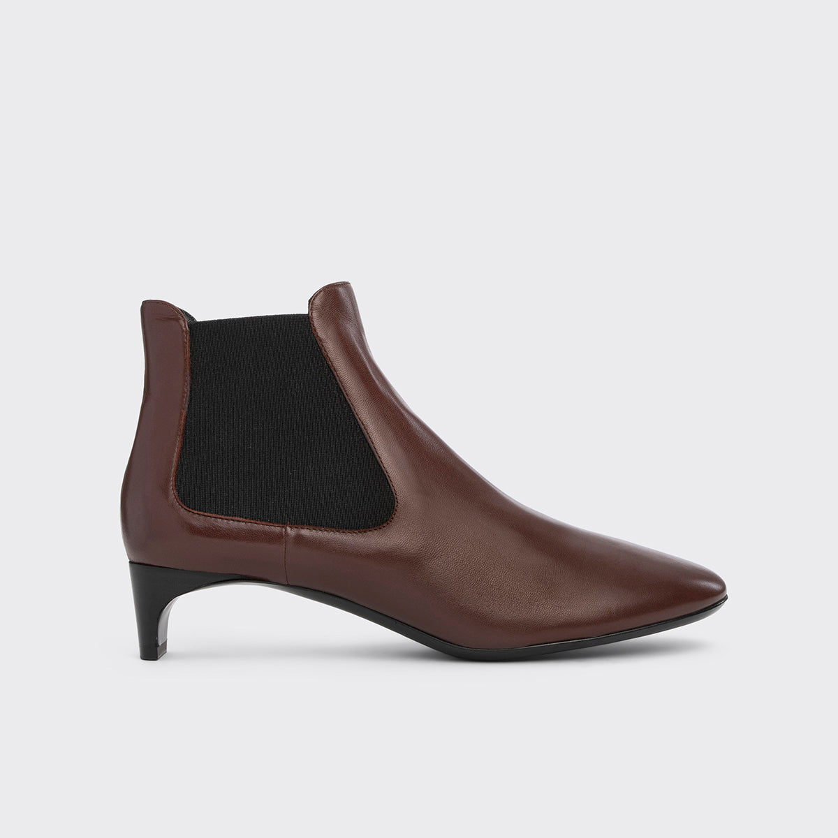 Pierre Hardy BOTTINES CHELSEA CLAUDE, cuir d'agneau marron