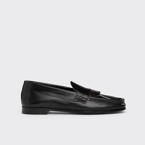 Pierre Hardy MOCASSIN ETHAN, cuir de veau noir