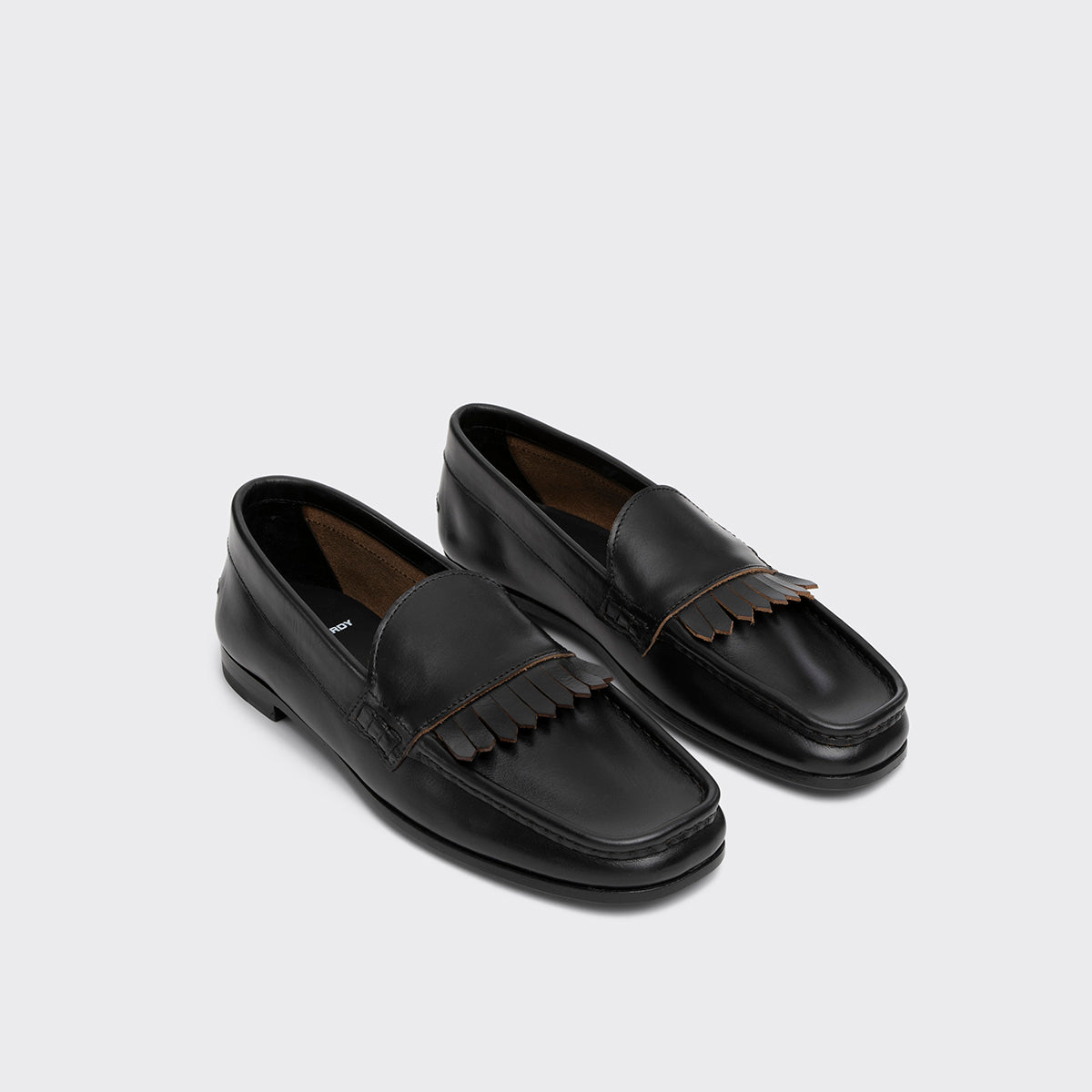 Pierre Hardy MOCASSIN ETHAN, cuir de veau noir, vue 3