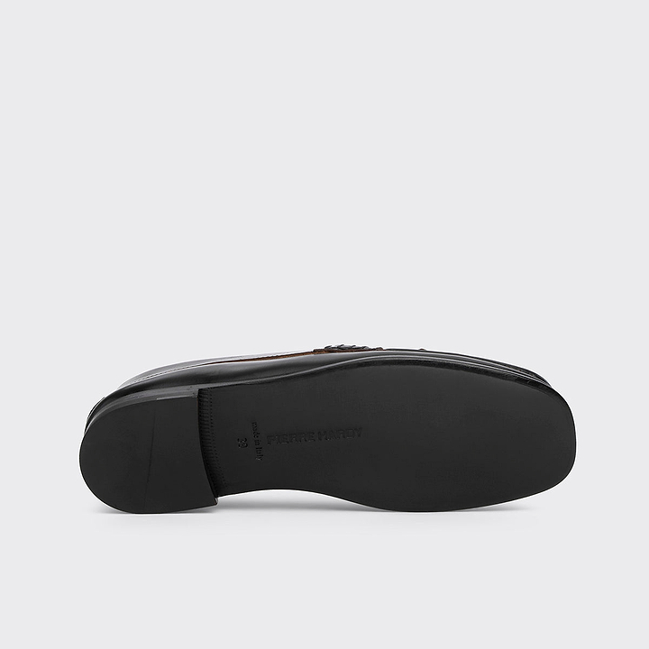 Pierre Hardy MOCASSIN ETHAN, cuir de veau noir, vue 4
