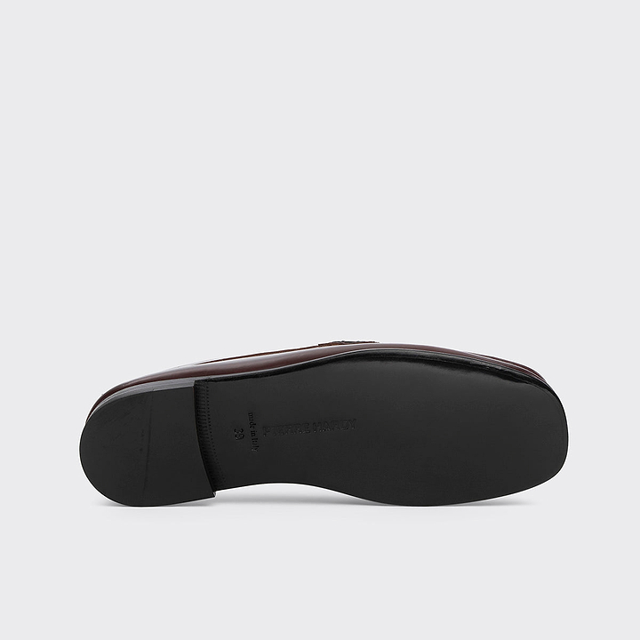 Pierre Hardy MOCASSIN ETHAN, cuir de veau bordeaux, vue 6