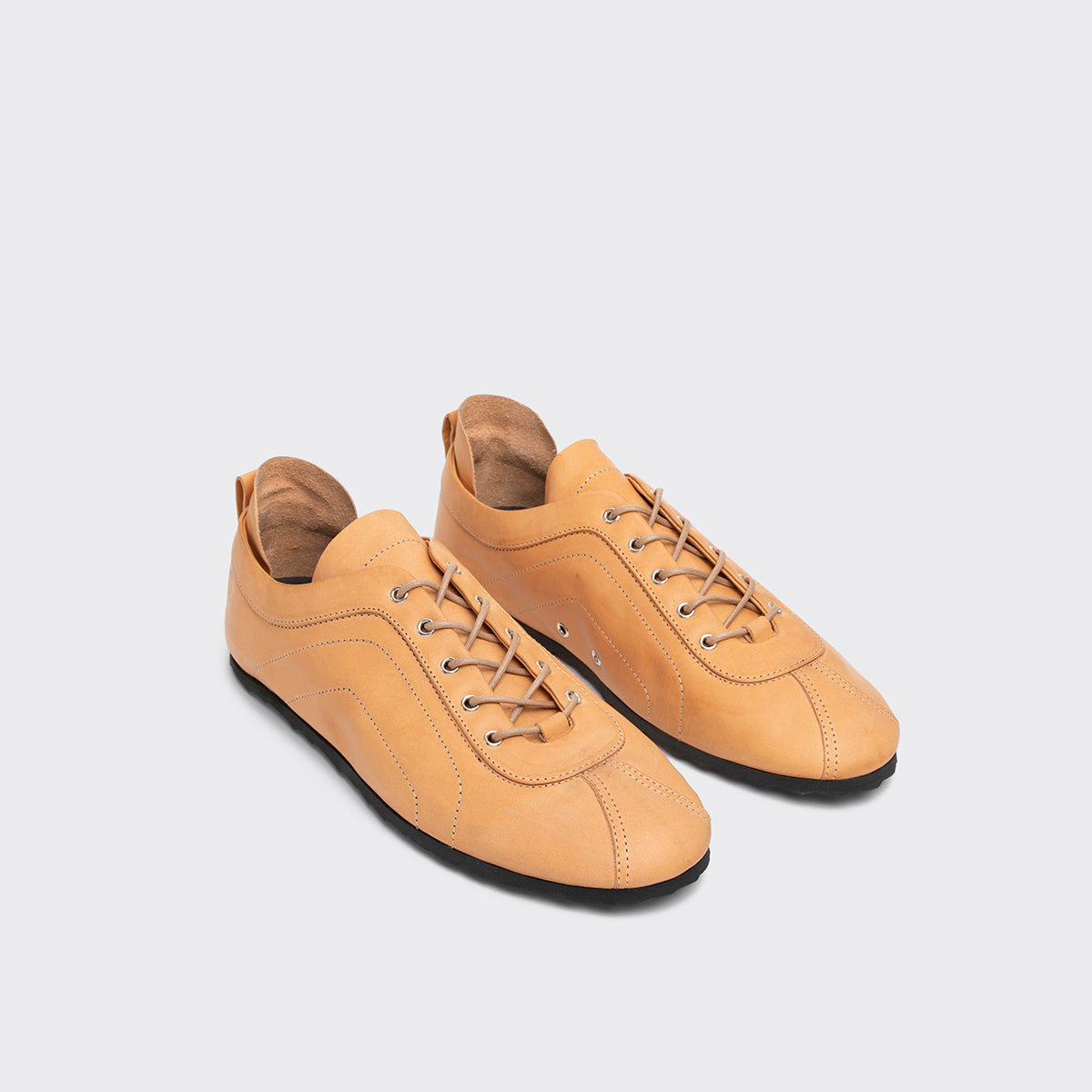 Pierre Hardy BASKETS ISA, cuir de veau naturel, vue 3