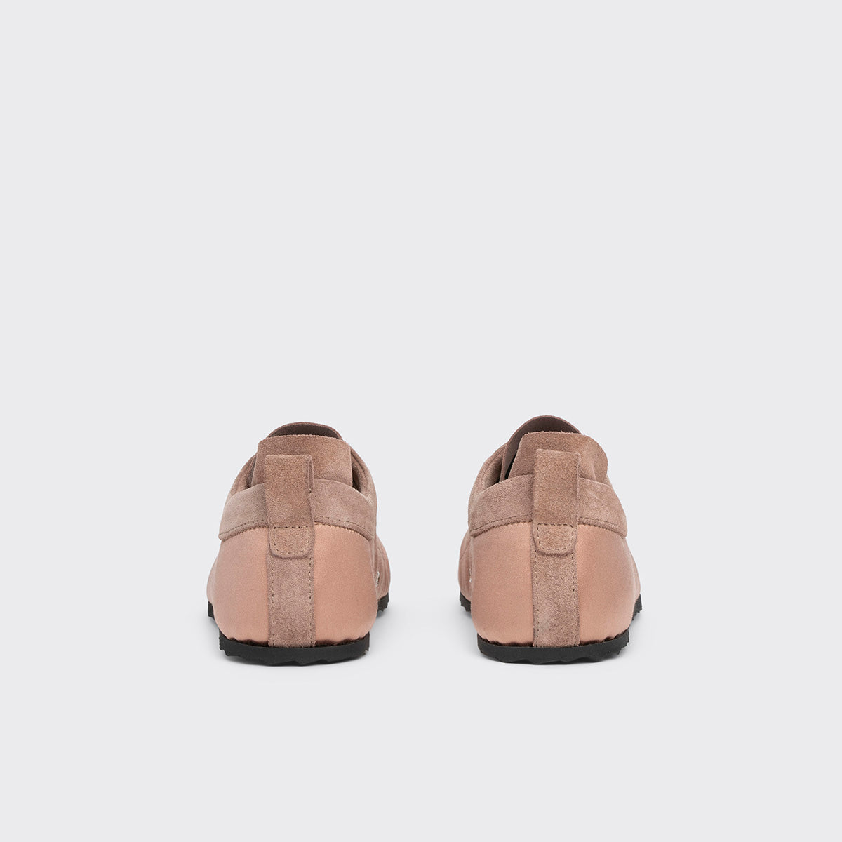 Pierre Hardy ISA SNEAKERS, suede calfskin and powder pink satin, vue 7