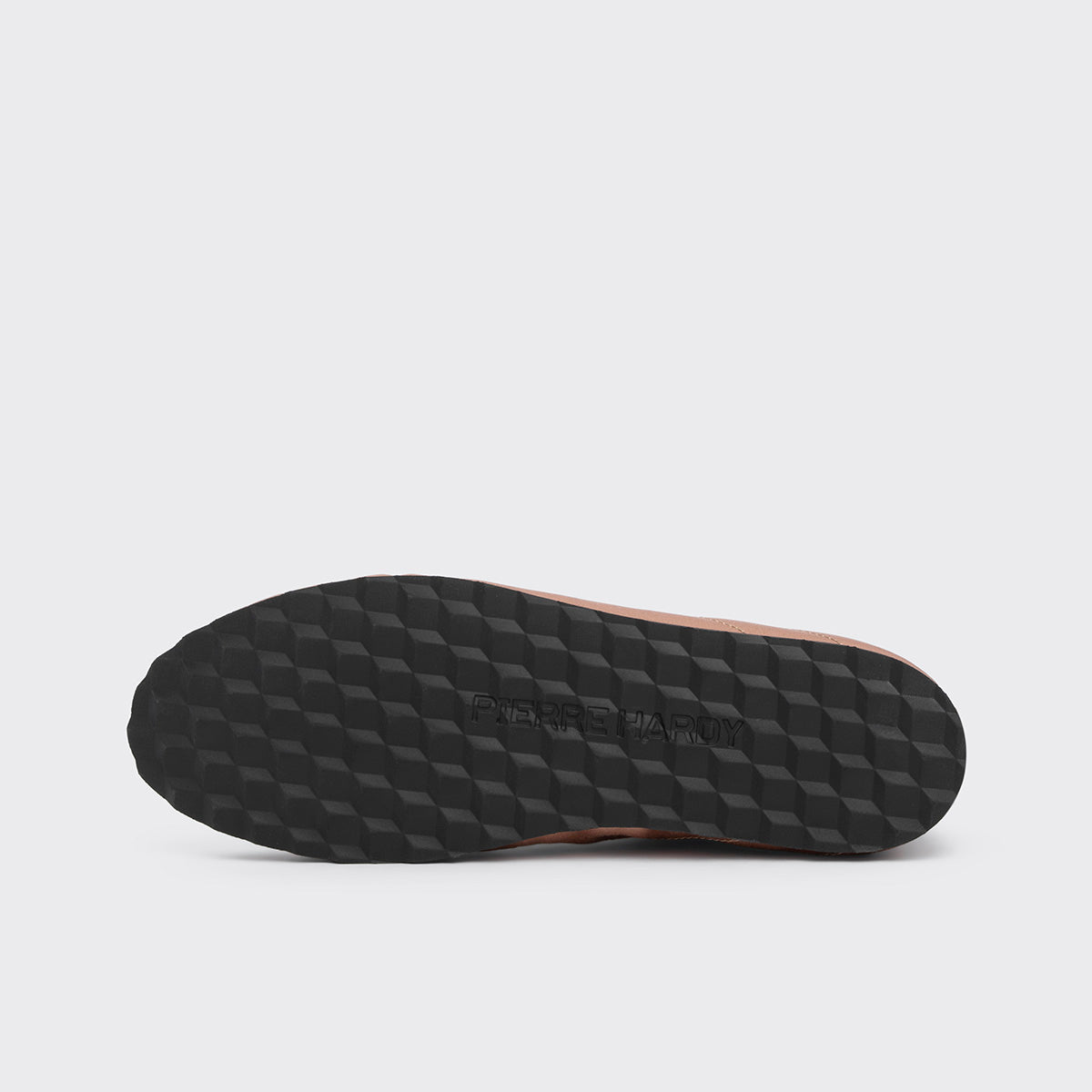 Pierre Hardy ISA SNEAKERS, suede calfskin and powder pink satin, vue 6