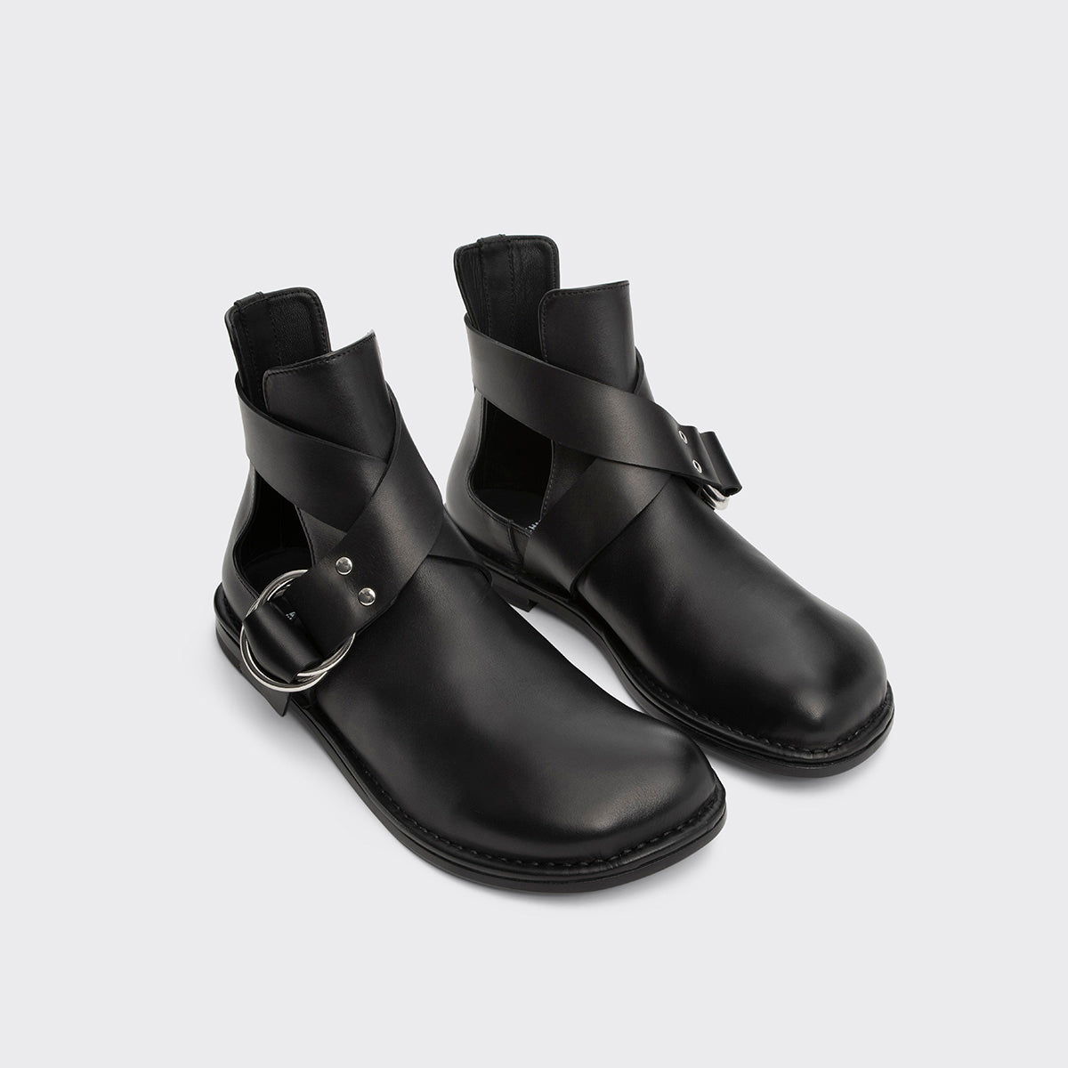 Pierre Hardy BOTTINES FRANCES, cuir de veau noir, vue 5