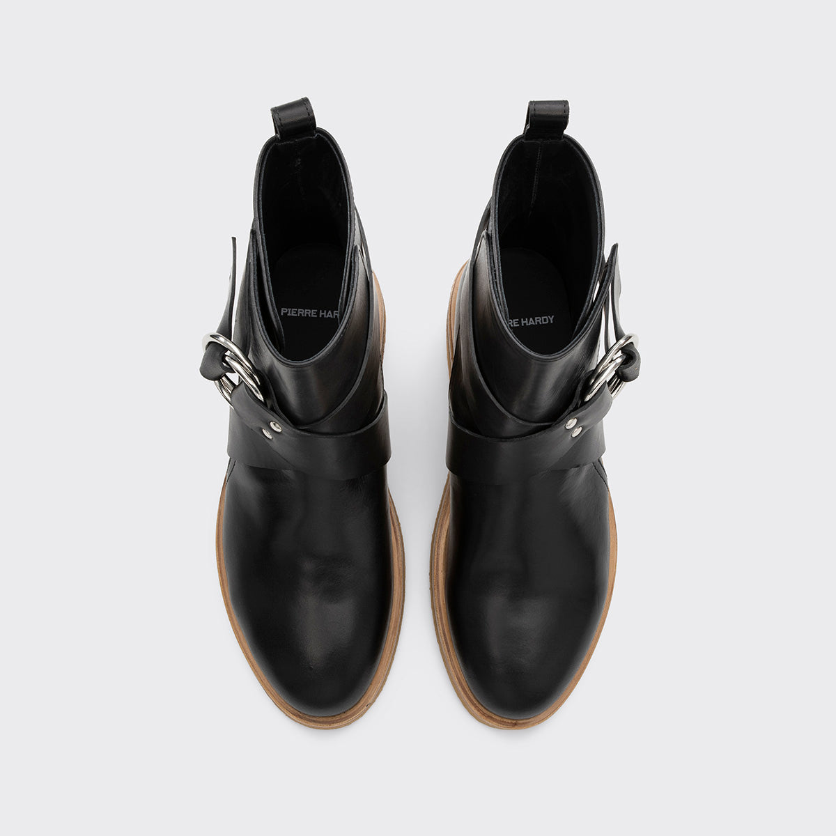 Pierre Hardy BOTTINES DAKOTA, cuir de veau noir, vue 2