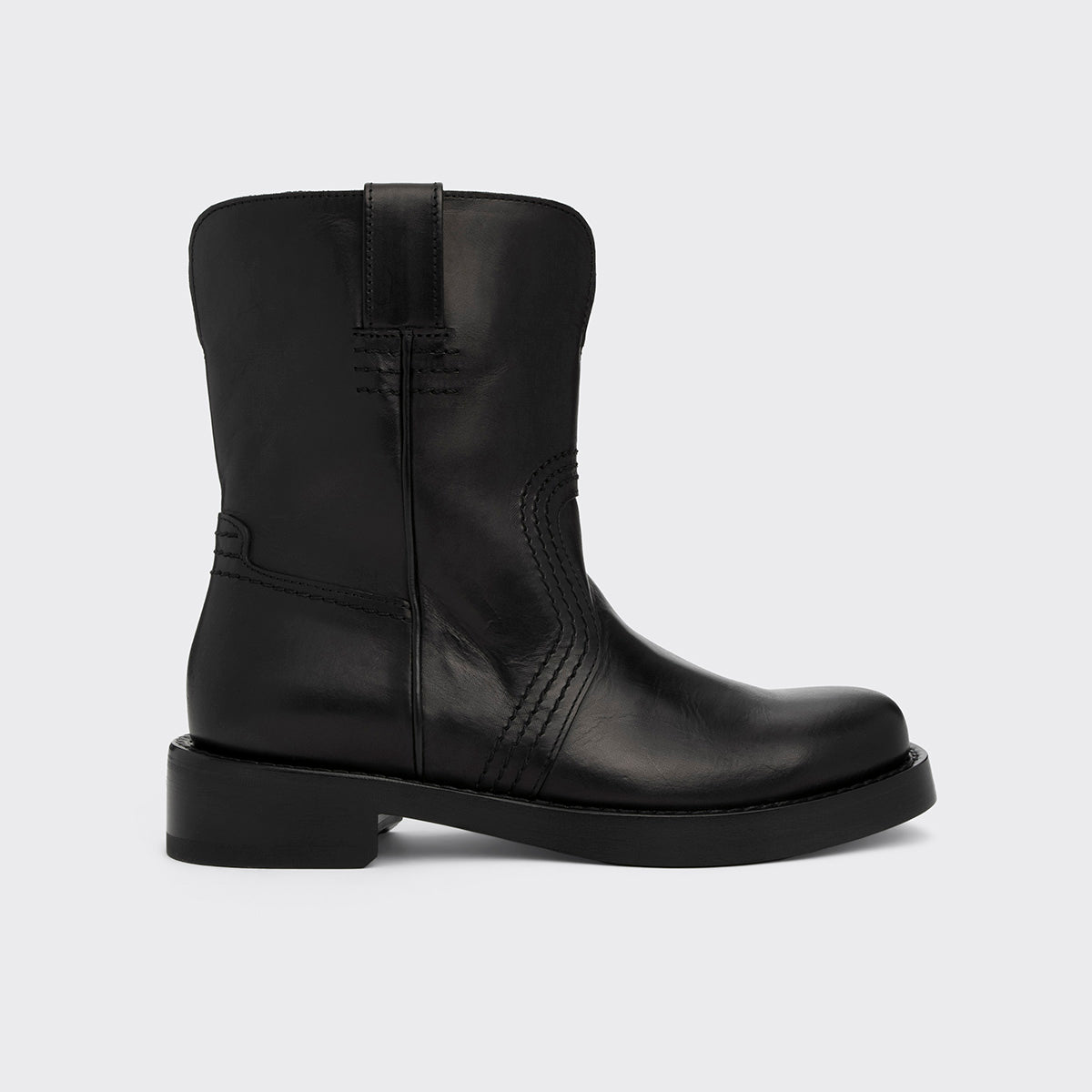 Pierre Hardy BOTTINES UMA, cuir de veau noir
