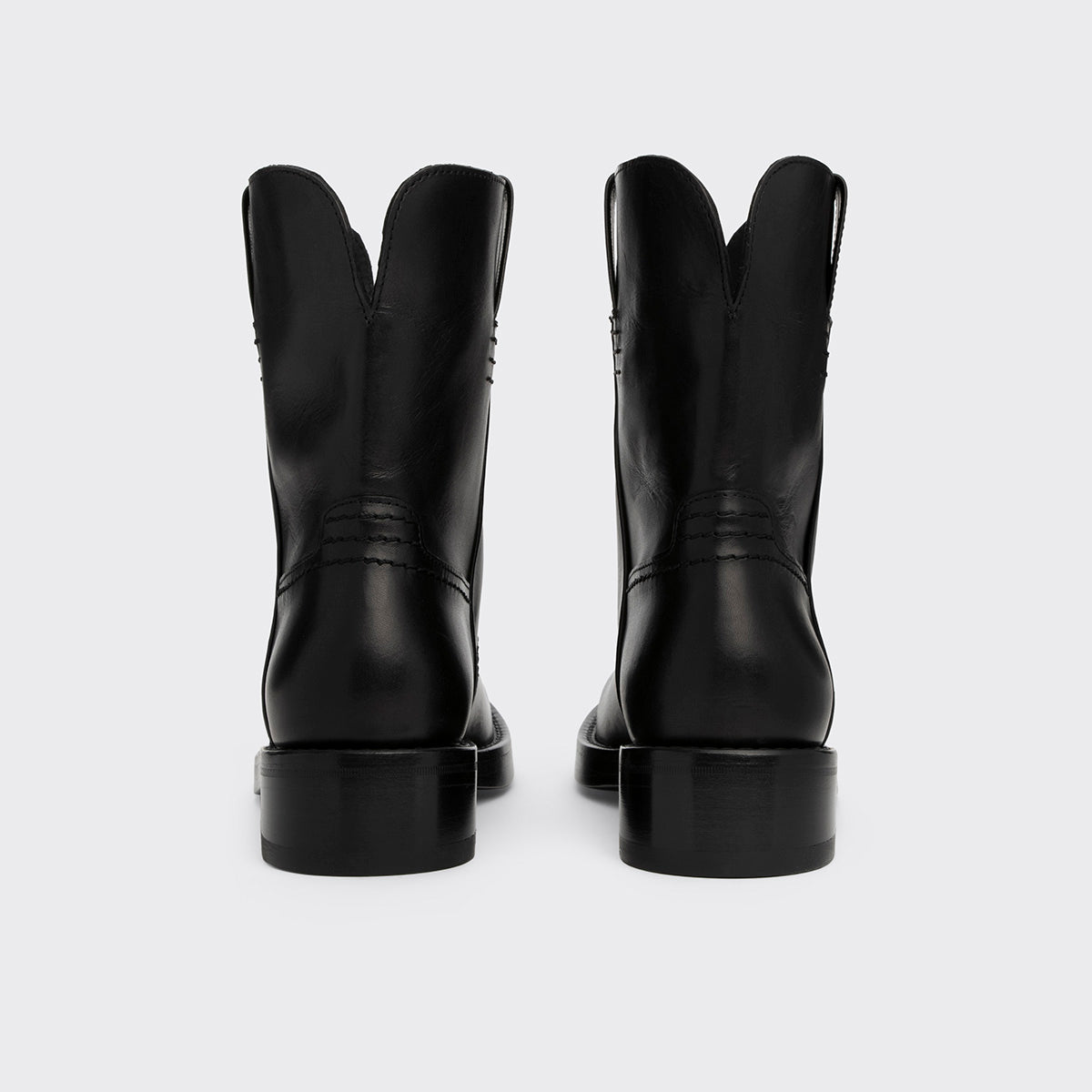 Pierre Hardy BOTTINES UMA, cuir de veau noir, vue 7