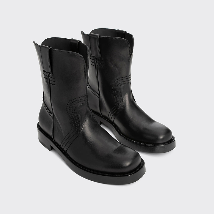 Pierre Hardy BOTTINES UMA, cuir de veau noir, vue 5