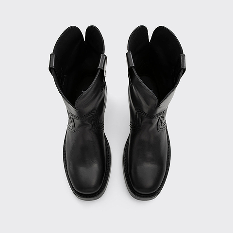 Pierre Hardy BOTTINES UMA, cuir de veau noir, vue 2