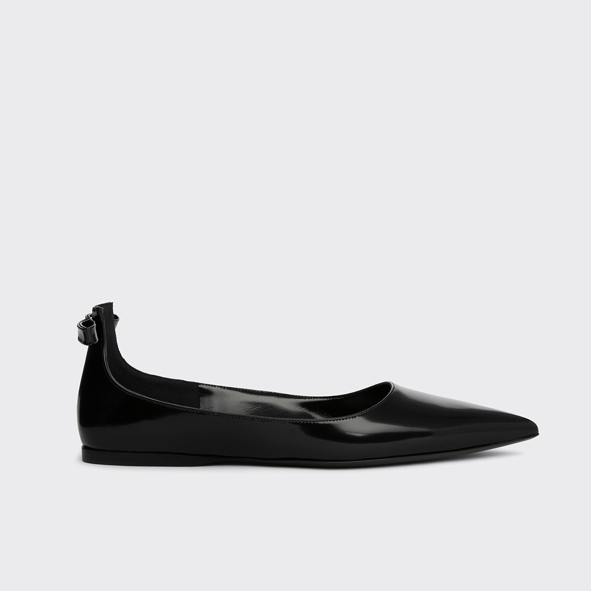 Pierre Hardy BALLERINE CLÉO, cuir d'agneau glacé noir