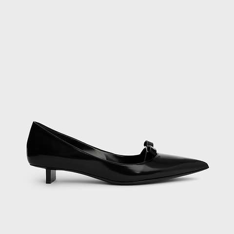 Pierre Hardy ESCARPIN DELPHINE, cuir d'agneau glacé noir