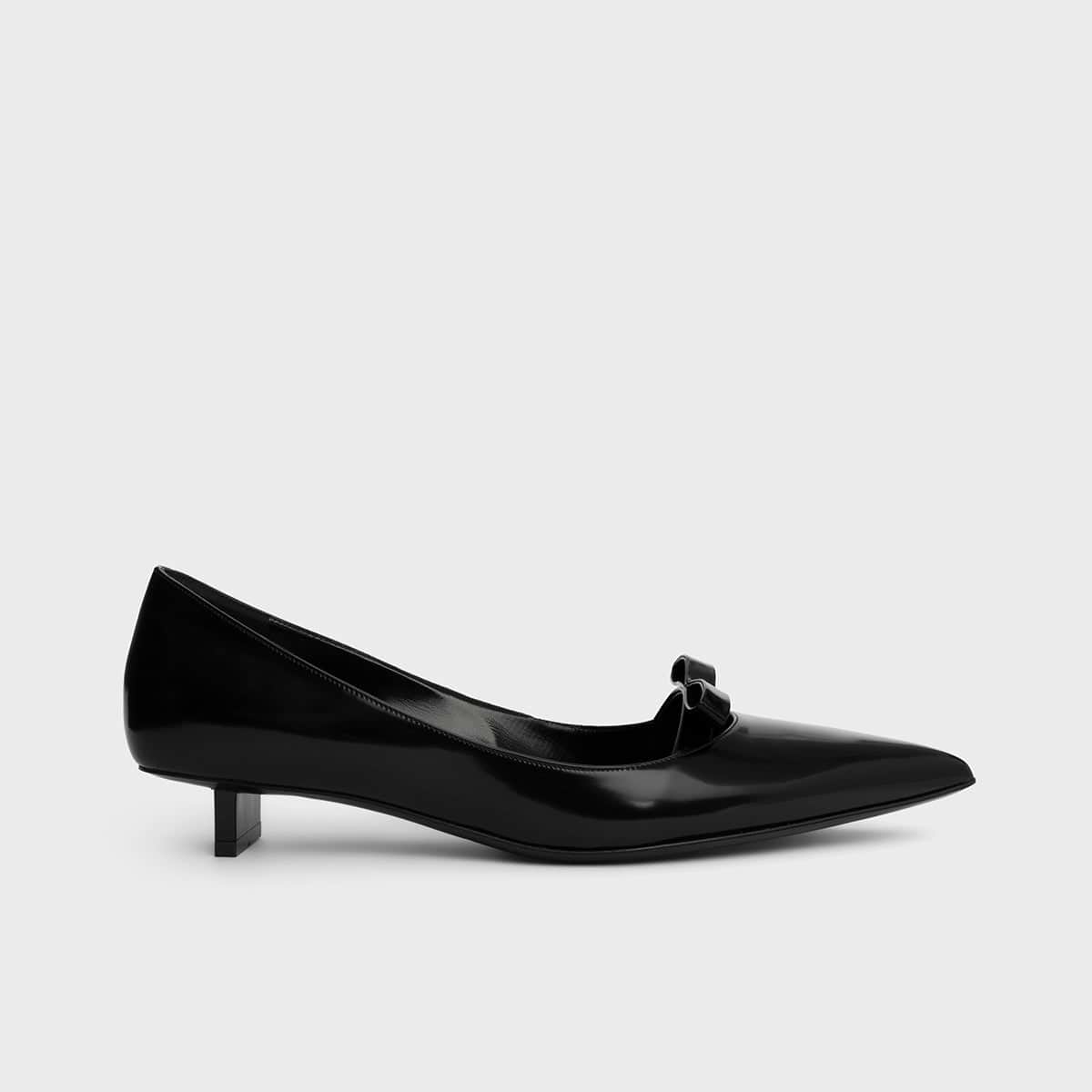 Pierre Hardy ESCARPIN DELPHINE, cuir d'agneau glacé noir