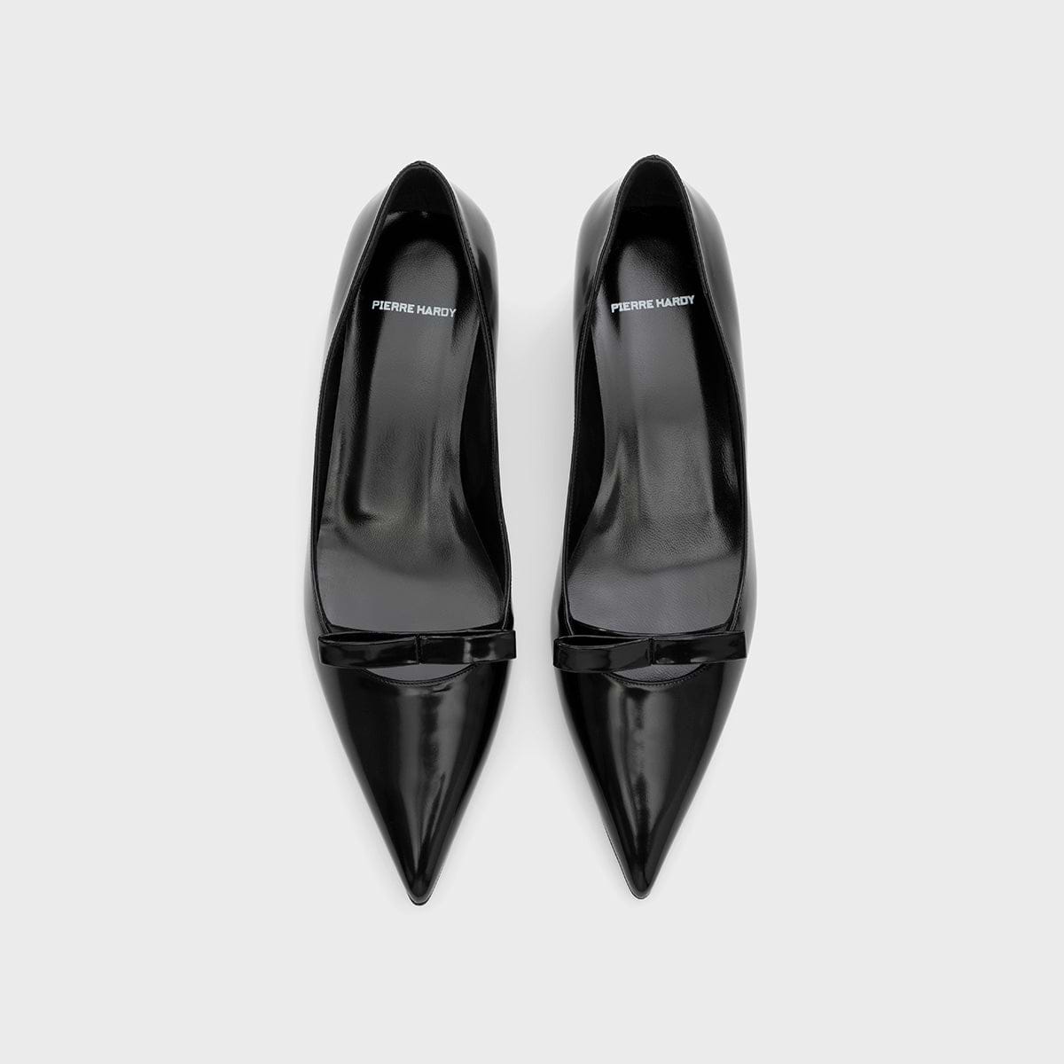 Pierre Hardy ESCARPIN DELPHINE, cuir d'agneau glacé noir, vue 3