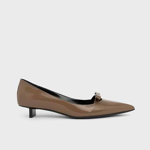 Pierre Hardy ESCARPIN DELPHINE, cuir d'agneau glacé camel