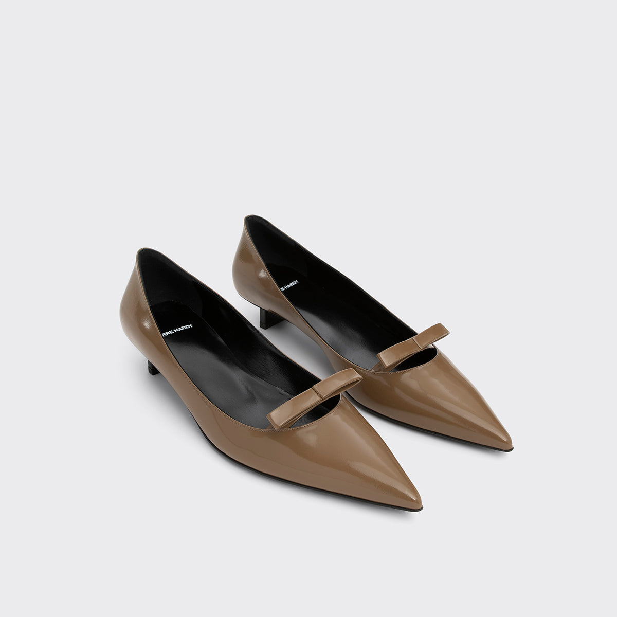 Pierre Hardy ESCARPIN DELPHINE, cuir d'agneau glacé camel, vue 4