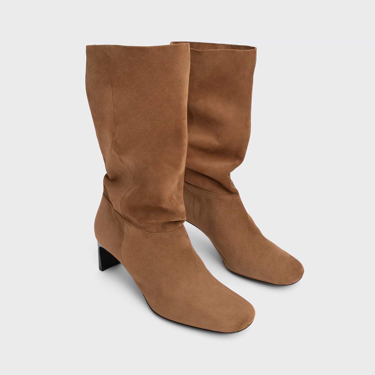 Pierre Hardy BOTTES JOELLE, cuir de chevreau havane, vue 3