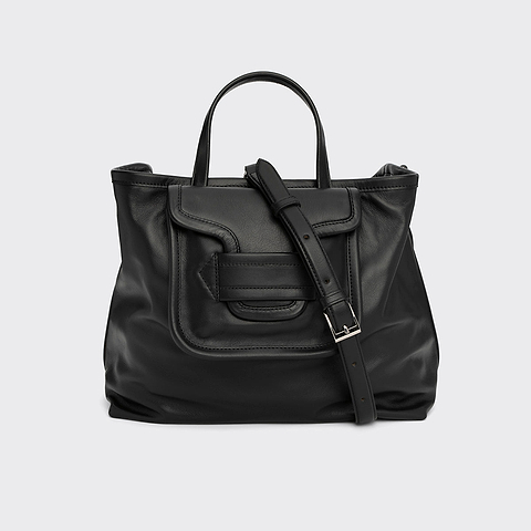 Pierre Hardy SAC TOTE ALPHA DAY, cuir de veau noir