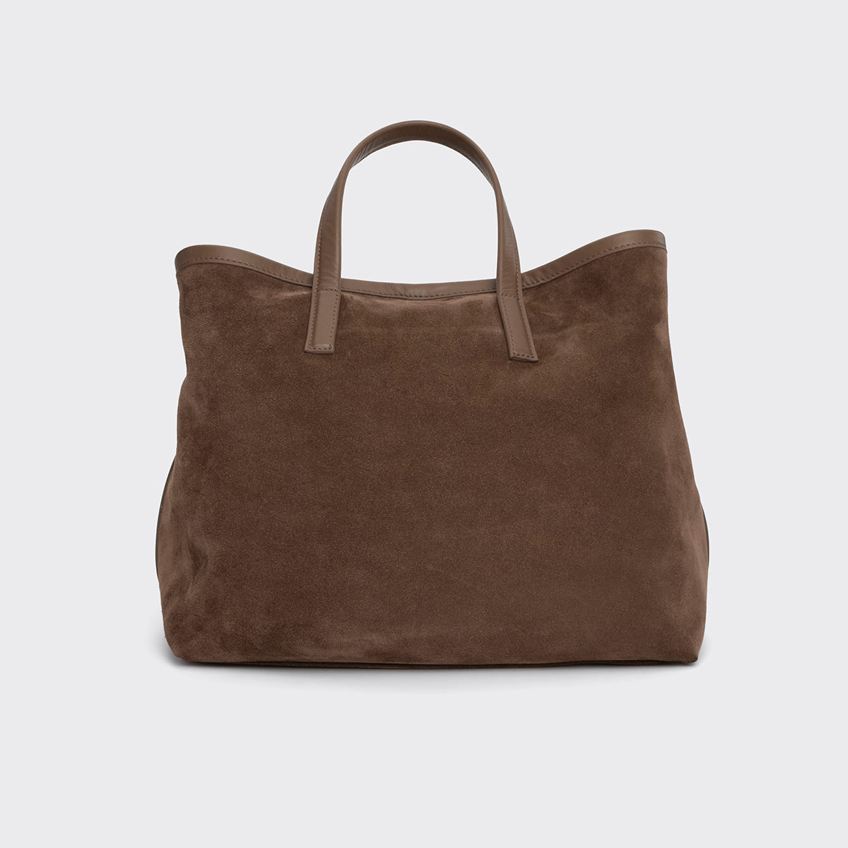 Pierre Hardy SAC TOTE ALPHA DAY, cuir de veau velours marron clair et cuir de veau camel, vue 6
