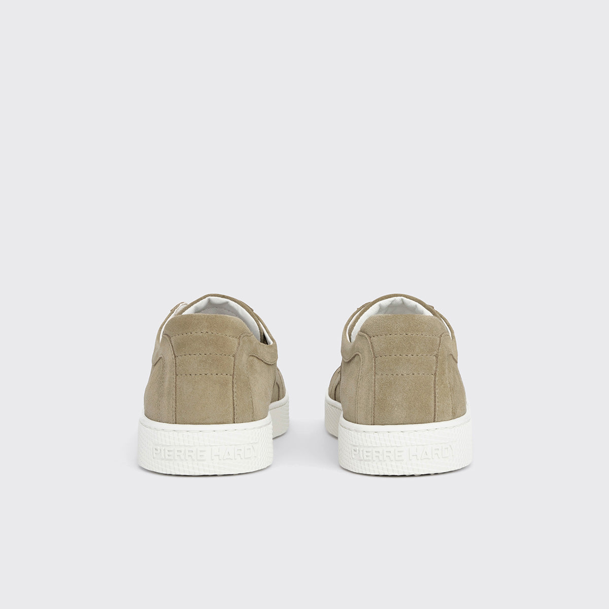 Pierre Hardy BASKETS ALPHA - HOMME, cuir de veau velours sable, vue 7