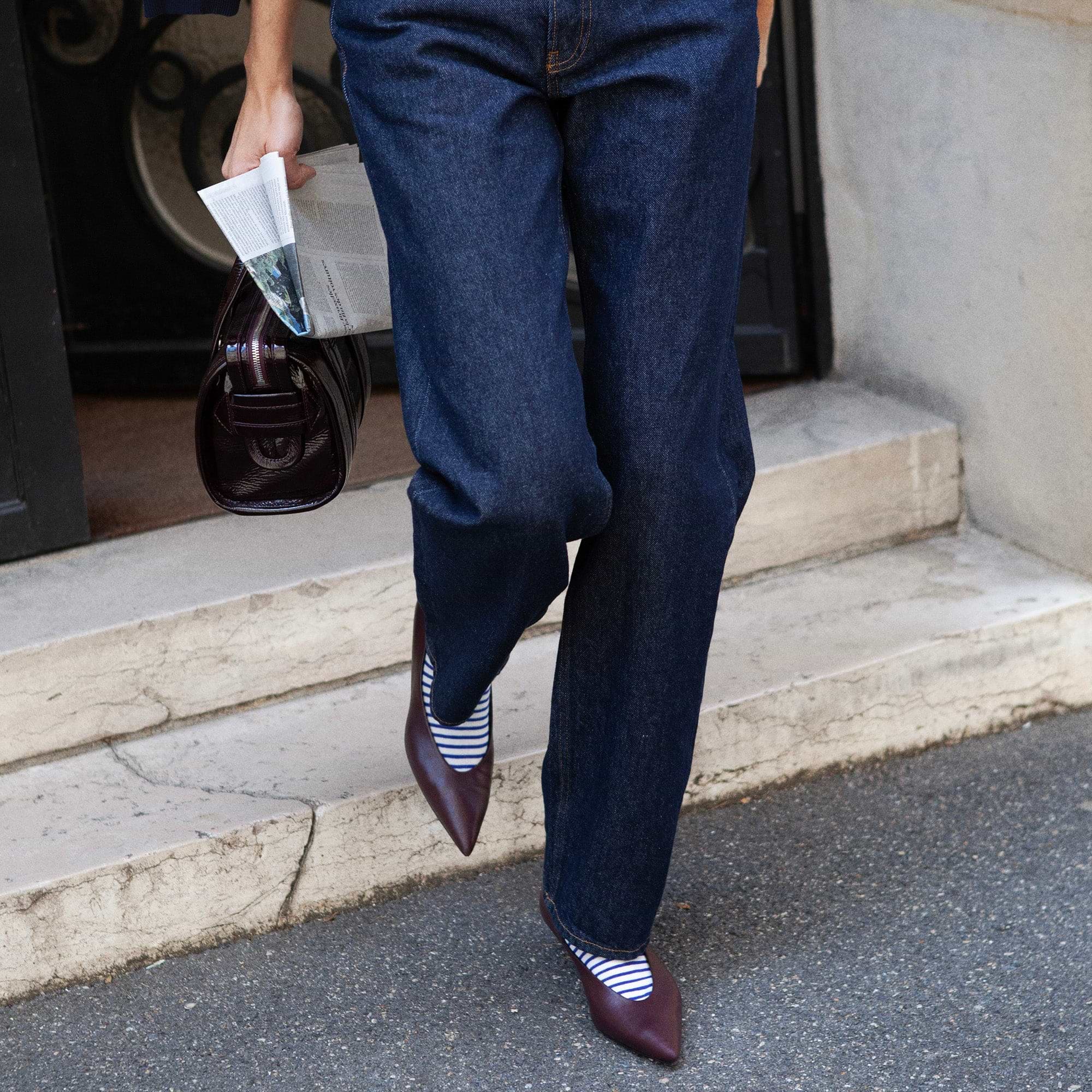 Pierre Hardy ESCARPIN AMBER, cuir de veau noir, vue 6